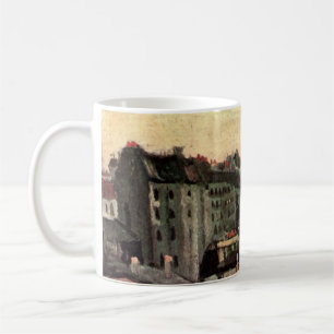 Dächer und Hinterhöfe von Häusern von Vincent van  Kaffeetasse