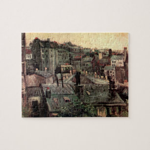 Dächer und Hinterhöfe von Häusern von Vincent van Puzzle