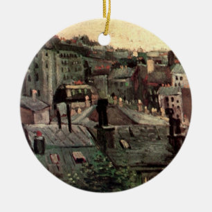 Dächer und Rückseiten von Häusern von Vincent van  Keramik Ornament