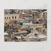 Dächer von Jerusalem Postkarte (Vorderseite)