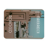 Dächer von Marrakesch, Marokko Magnet (Horizontal)