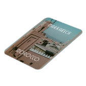 Dächer von Marrakesch, Marokko Magnet (Linke Seite)