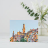 Dächer von Menton Postkarte (Stehend Vorderseite)