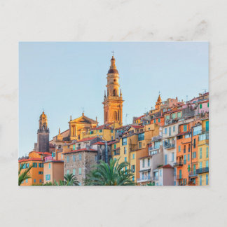Dächer von Menton Postkarte