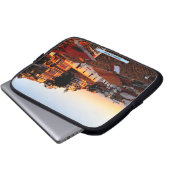 Dachflächen in Mexiko Laptopschutzhülle (Vorne Knopf)