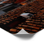 Dachflächen in Mexiko Poster (Ecke)