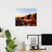 Dachflächen in Mexiko Poster (Heimbüro)