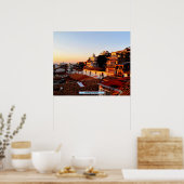 Dachflächen in Mexiko Poster (Küche)