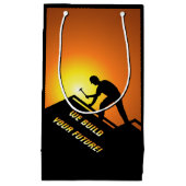 Dachgeschenktasche Kleine Geschenktüte (Vorderseite)