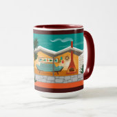 Dachgeschoss Modernes Haus 15 oz Tasse (VorderseiteRechts)