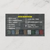 Dachgeschoss Visitenkarten Visitenkarte (Rückseite)