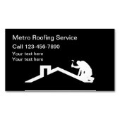 Dachgeschoss-Visitenkartenmagnete Neues Design Magnetische Visitenkarte (Vorderseite)