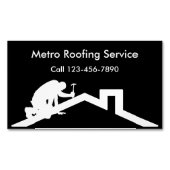 Dachgeschossmagnete für Visitenkarten Magnetische Visitenkarte (Vorderseite)