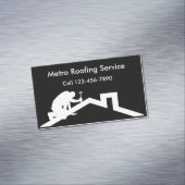 Dachgeschossmagnete für Visitenkarten Magnetische Visitenkarte (Beispiel)