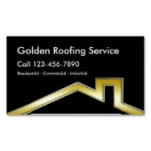 Dachgeschossmagnete Magnetische Visitenkarte (Vorderseite)