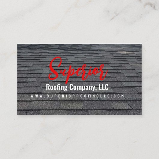 Dachgesellschaft Business Card Visitenkarte (Rückseite)