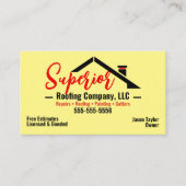 Dachgesellschaft Business Card Visitenkarte (Vorderseite)