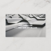 Dachgesellschaft Business Card Visitenkarte (Rückseite)