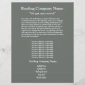 Dachgesellschaft Business Flyer (Hinten)