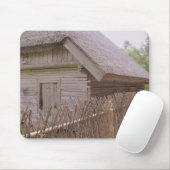 Dachhaus Thatch, Rumsisker Museum, LITAUEN - Mousepad (Mit Mouse)