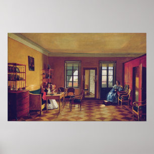 Dachinnenraum Poster