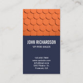 Dachkonstruktion Beruflicher Dachservice Visitenkarte (Rückseite)