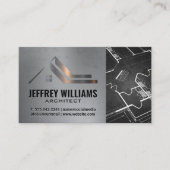 Dachmetall | Property Blue Print Visitenkarte (Vorderseite)