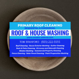 Dachreinigung und Hausreinigung Visitenkarte