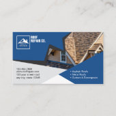 Dachreparaturunternehmen Visitenkarte (Vorderseite)