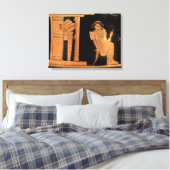 Dachrote Figur mit einer Braut, 5. Leinwanddruck (Insitu (Schlafzimmer))