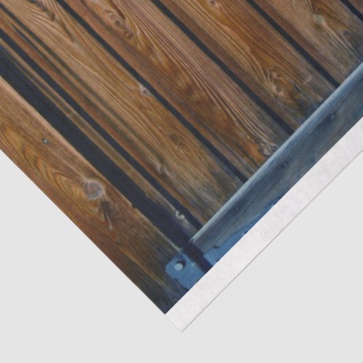 Dachrustikale Holzdekoupage Hintergrund 20x30   Seidenpapier (Ausschnitt)