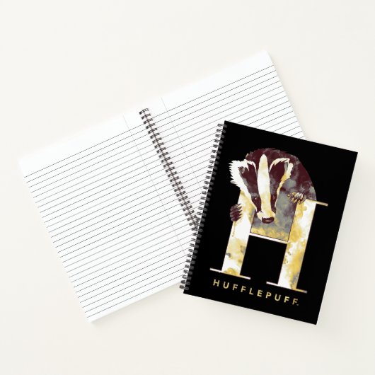 Dachs-Aquarell Harry Potters | HUFFLEPUFF™ Notizblock (Innenseite)