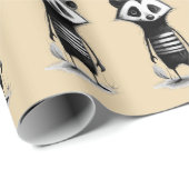 Dachs badger geschenkpapier (Rolleneckpunkt)