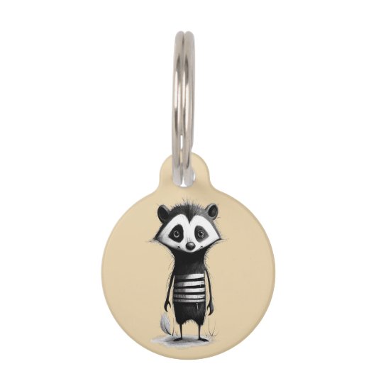 Dachs badger haustiermarke (Vorderseite)