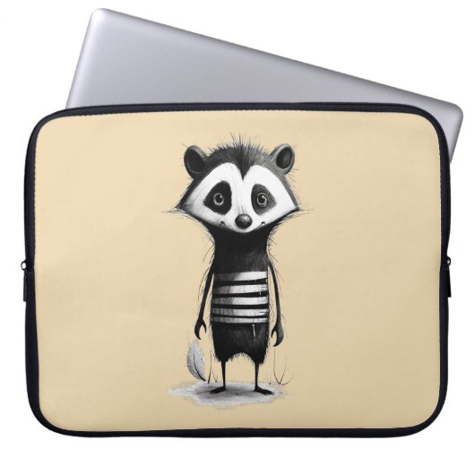 Dachs badger laptopschutzhülle (Vorderseite)