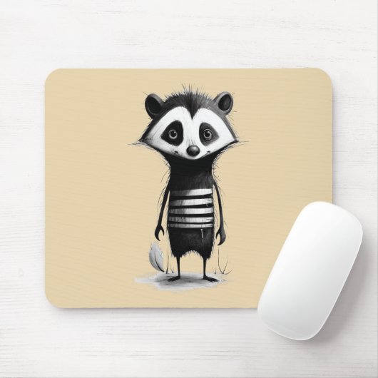 Dachs badger mousepad (Mit Mouse)