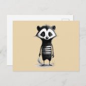 Dachs badger postkarte (Vorne/Hinten)