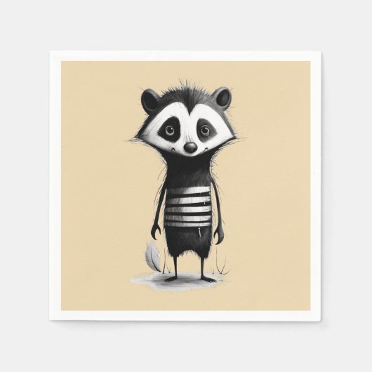 Dachs badger serviette (Vorderseite)