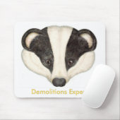 Dachs-Demolierungen sachverständig Mousepad (Mit Mouse)