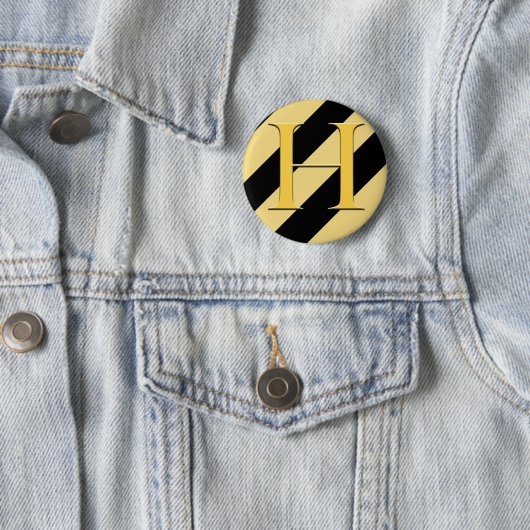 Dachs-Haus-Abzeichen Button (Beispiel)