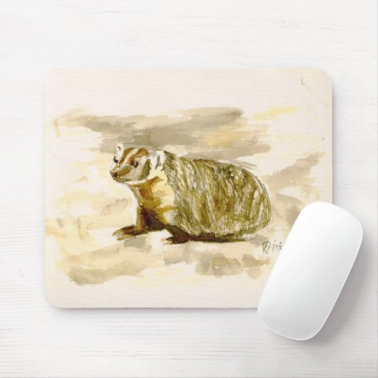 Dachs Mousepad (Mit Mouse)