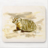 Dachs Mousepad (Vorne)