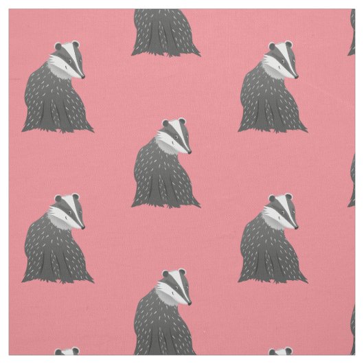 Dachs-Rot Stoff (Muster)