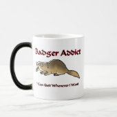 Dachs-Süchtiger Verwandlungstasse (Links)