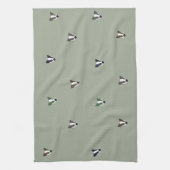 Dachs-Waldgeschöpf Geschirrtuch (Vertikal)