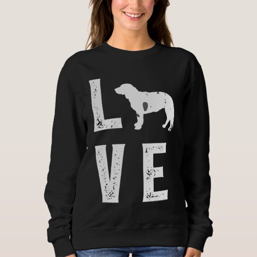 Dachsbracke Love 1 Sweatshirt (Vorderseite)