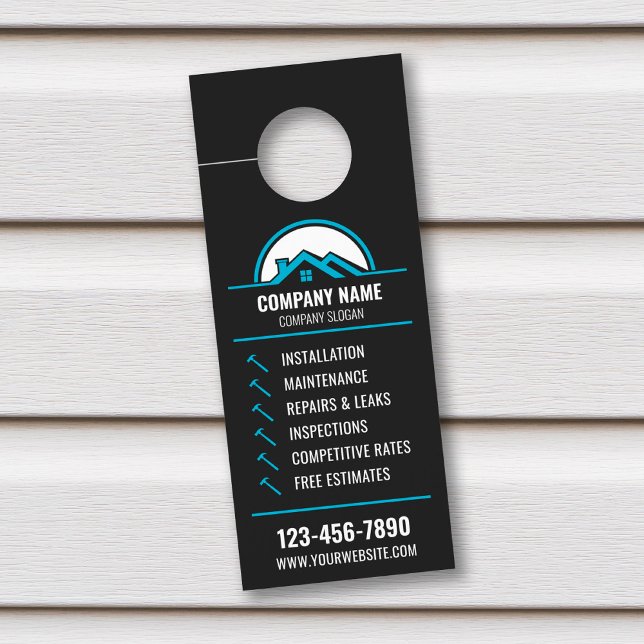 Dachschranke, Dachreparaturtürengefahr Türanhänger (Von Creator hochgeladen)