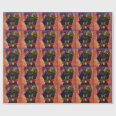 DACHSCHUND GESCHENKPAPIER (Flach)
