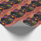 DACHSCHUND GESCHENKPAPIER (Ecke)