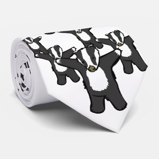 Dachsdachsdachse Krawatte (Gerollt)